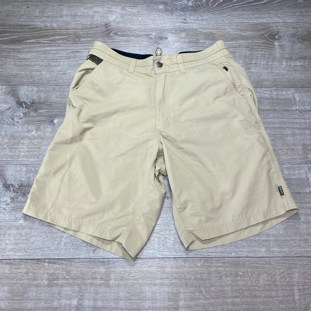 Howler Brothers Khaki Flat-Front Men’s Shorts